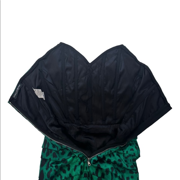Authentic Dolce & Gabbana Silk Strapless Dress - Picture 7 of 8